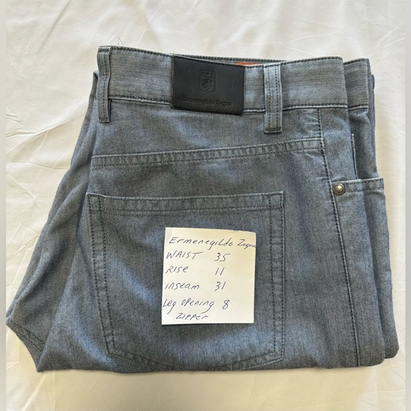 Ermenegildo Zegna Other - Ermenegildo Zegna Gray Denim Jeans